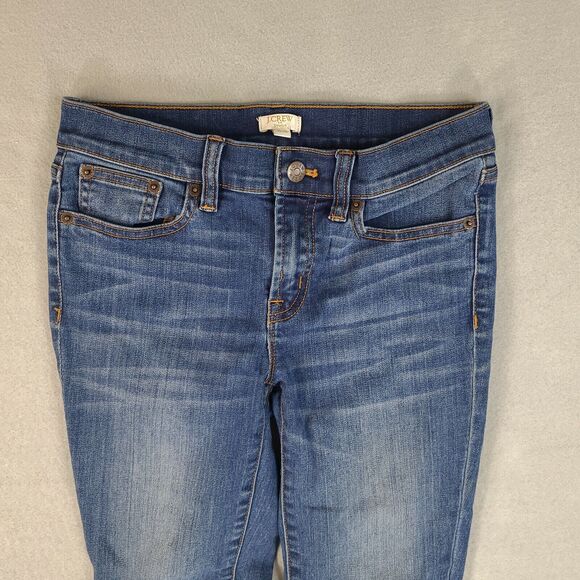 J. Crew Women's Skinny Jeans Size 25/26 Stretch Blue‎ Pants 27x25 Measured - Picture 3 of 10